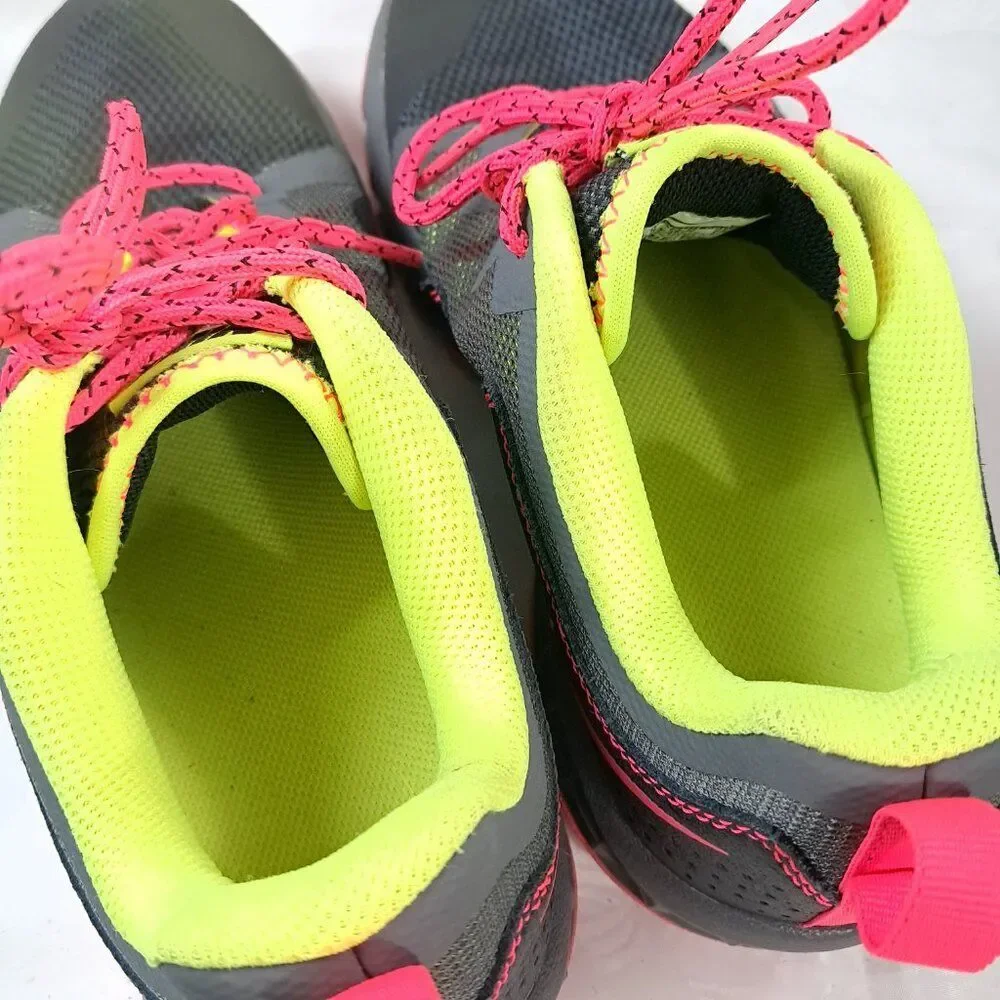 Nike Yellow and Pink Trainers